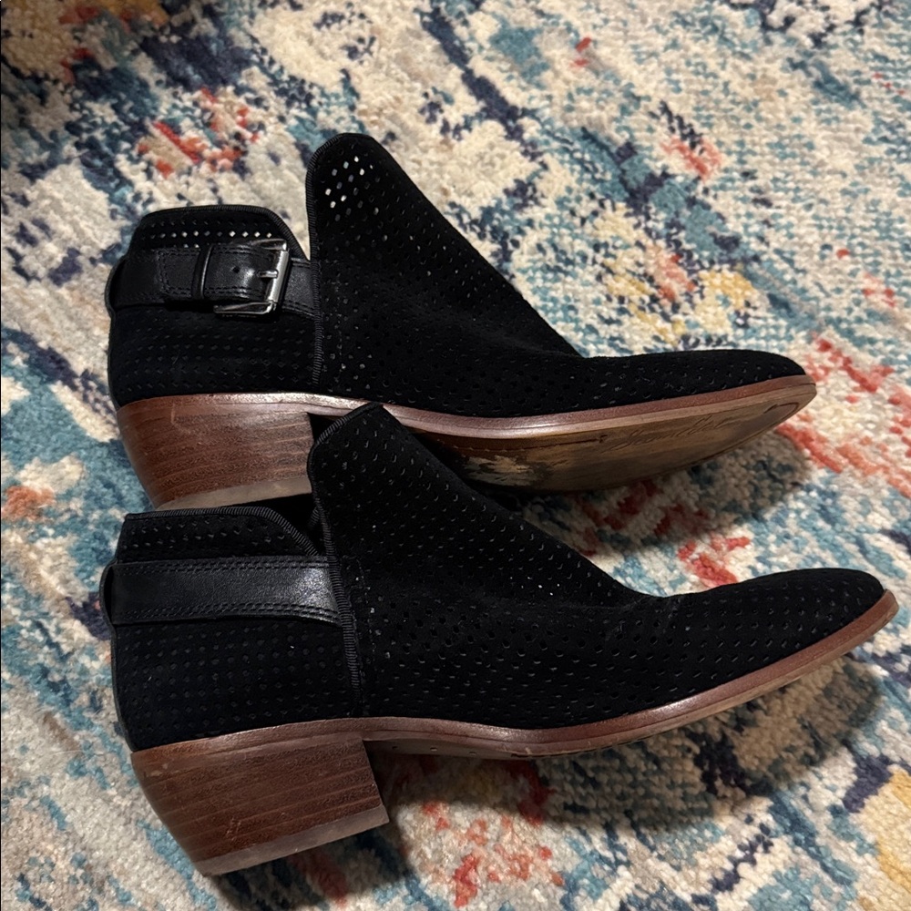 Sam Edelman Black Ankle Booties